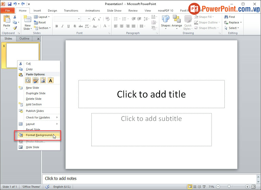 Chèn background vào PowerPoint giúp bạn tạo ra những bài thuyết trình chuyên nghiệp và hấp dẫn. Nhấn vào hình ảnh liên quan để tìm hiểu cách thực hiện chèn background vào PowerPoint và cách tạo ra những bài thuyết trình ấn tượng cho công việc của bạn.