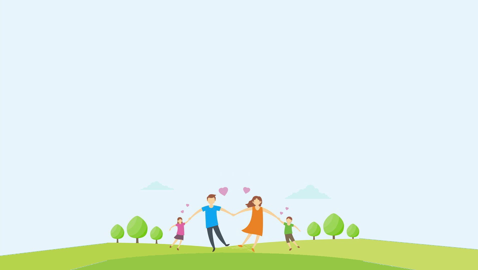 Background PowerPoint về gia đình hoạt hình Background PowerPoint về gia đình hoạt hình