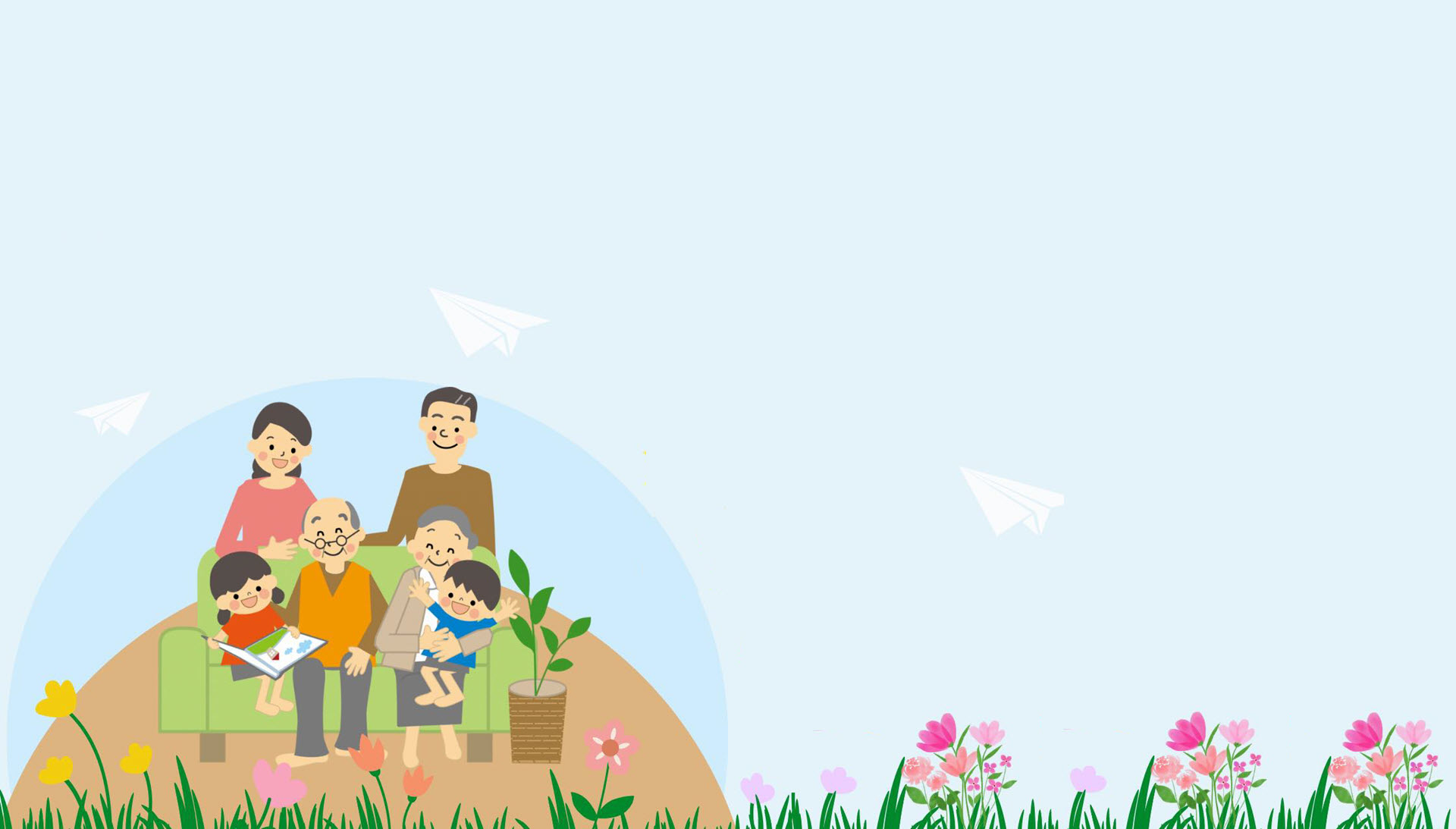 Hình nền PowerPoint về gia đình đẹp, đơn giản Hình nền PowerPoint về gia đình đẹp, đơn giản