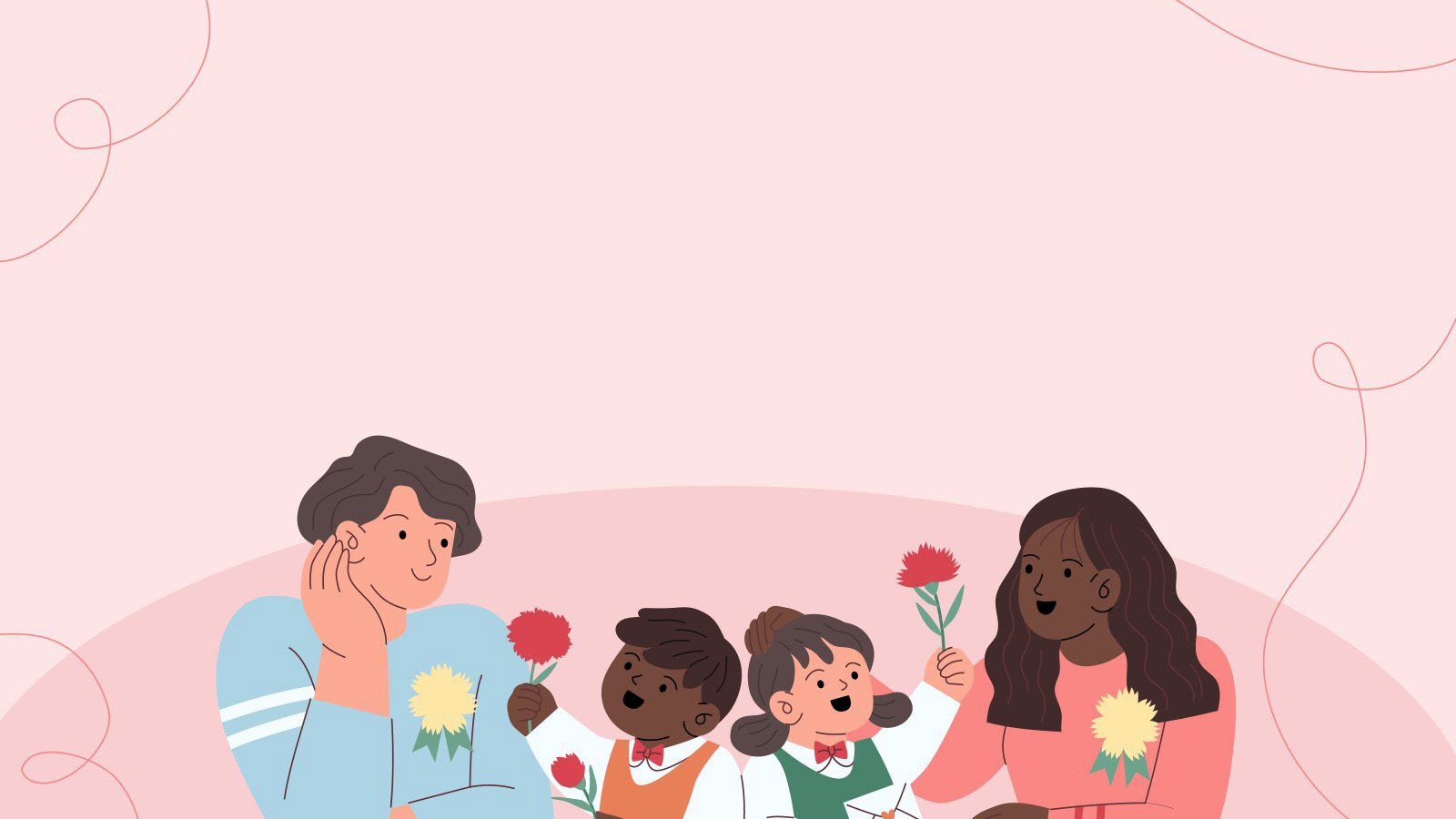 Nền PowerPoint về gia đình đáng yêu Nền PowerPoint về gia đình đáng yêu