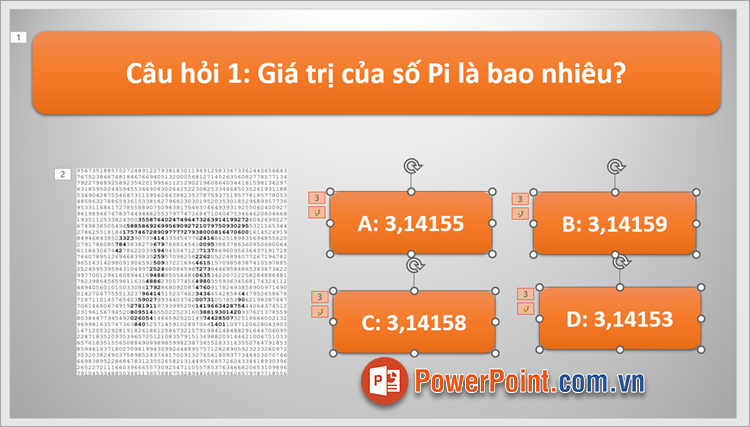 Nhấn giữ phím Ctrl và chọn đến các đối tượng cần xóa hiệu ứng