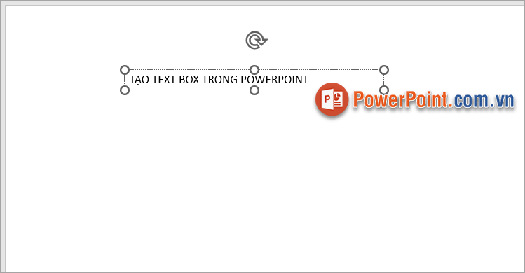 Nhập văn bản vào textbox mà bạn đã thêm vào
