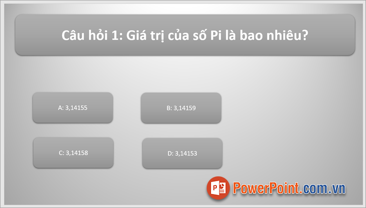 Thực hiện thêm 4 hoặc 5 hình chữ nhật bé hơn để nhập câu trả lời