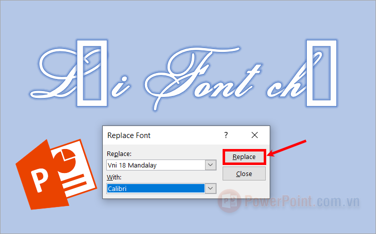 Cách sửa lỗi font chữ trong PowerPoint khi tải về Cách sửa lỗi font chữ trong PowerPoint khi tải về