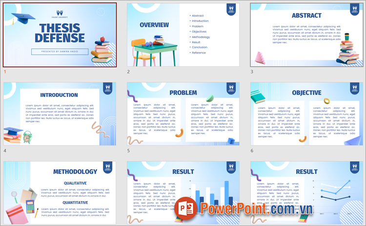 Chọn template phù hợp