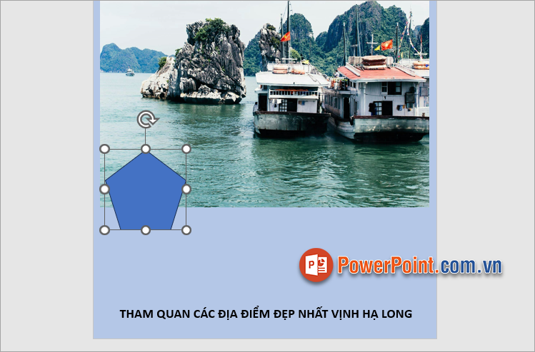 Con trỏ chuột hình dấu + bạn vẽ hình khối tại vị trí bạn muốn