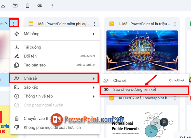 Dán liên kết đó vào phần nội dung Soạn Thư trong gmail để gửi nhé