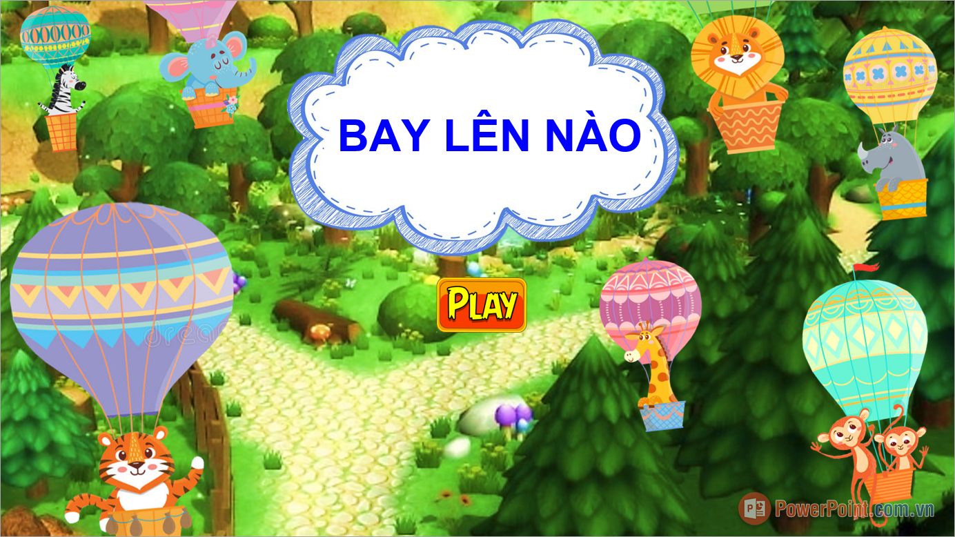 Trò chơi khởi đầu “Bay lên nào”