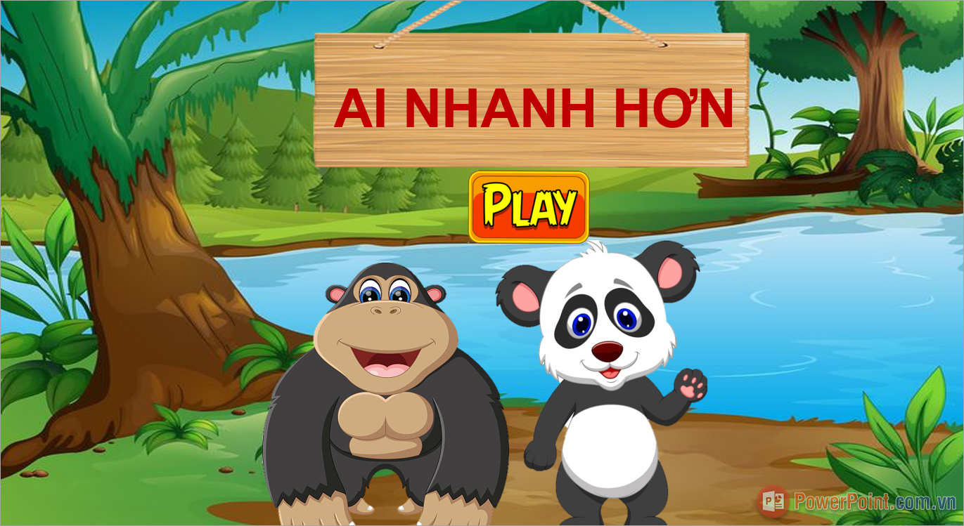 Trò chơi khởi đầu tiết học “Ai Nhanh Hơn”