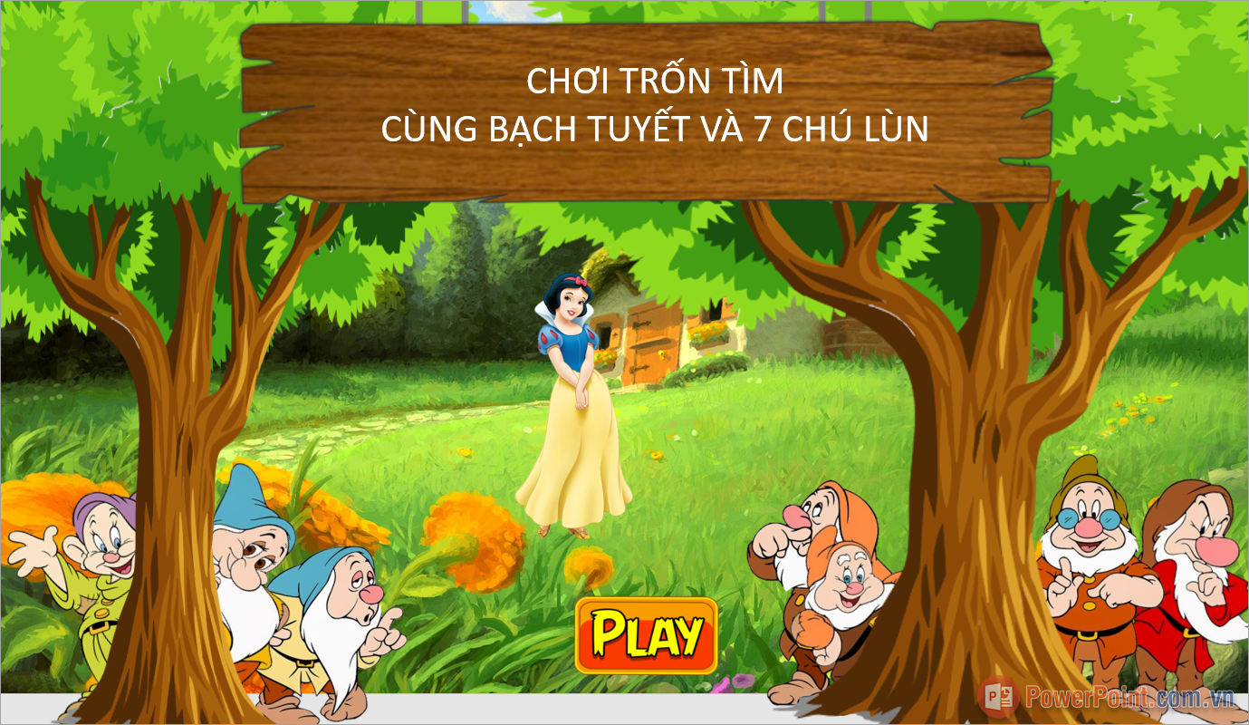 Trò chơi khởi động “Đi tìm chú lùn”