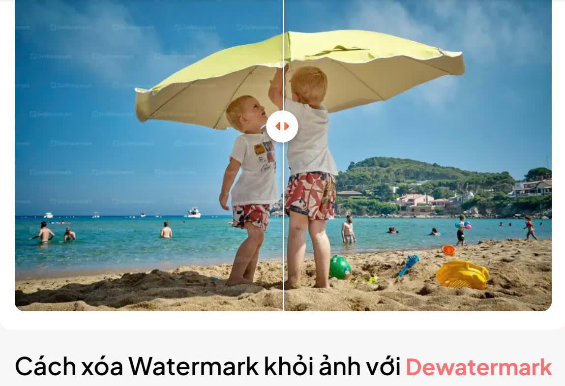 Dewatermark AI hỗ trợ xóa watermark tự động trên mọi thiết bị