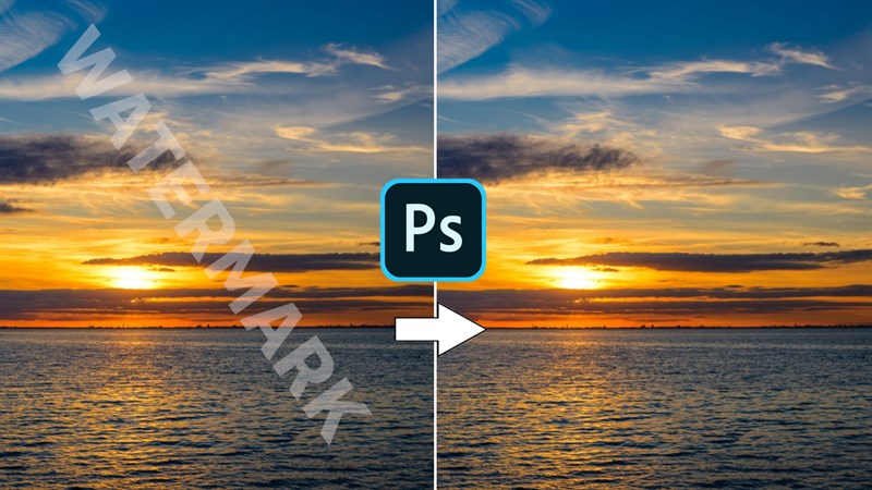 Xóa watermark chuyên nghiệp với Adobe Photoshop