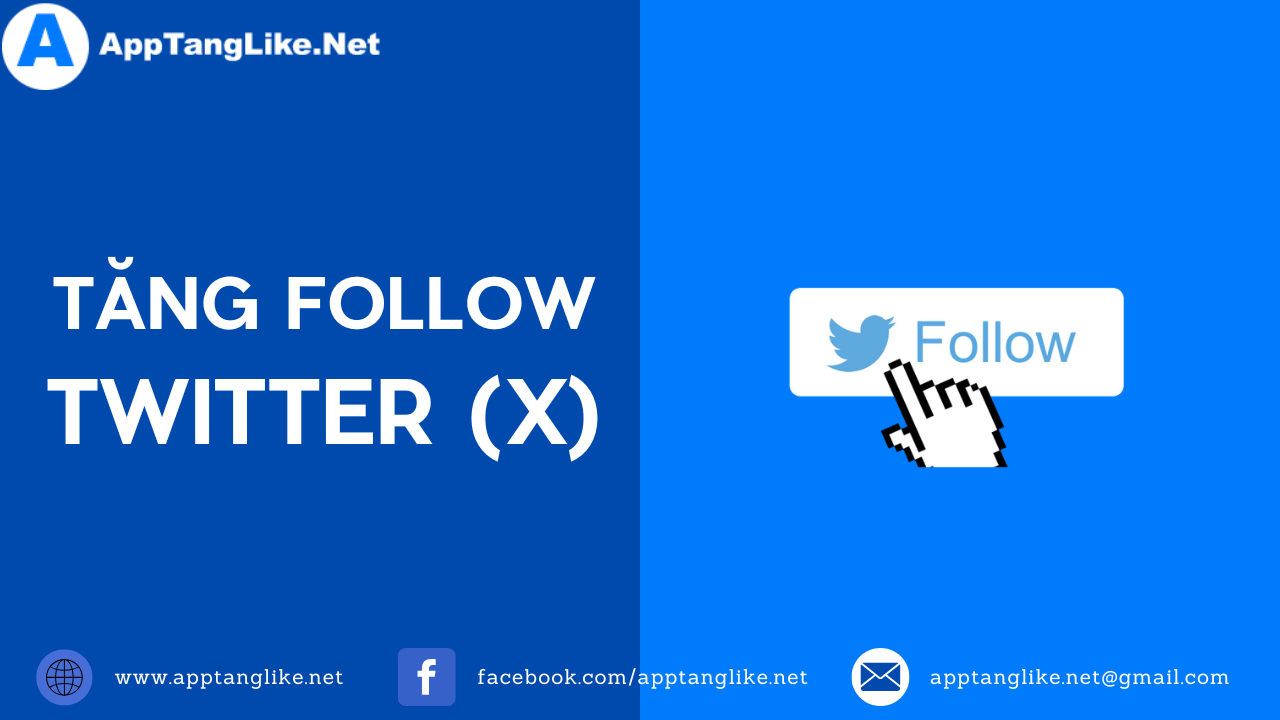 Website tăng follow twitter miễn phí