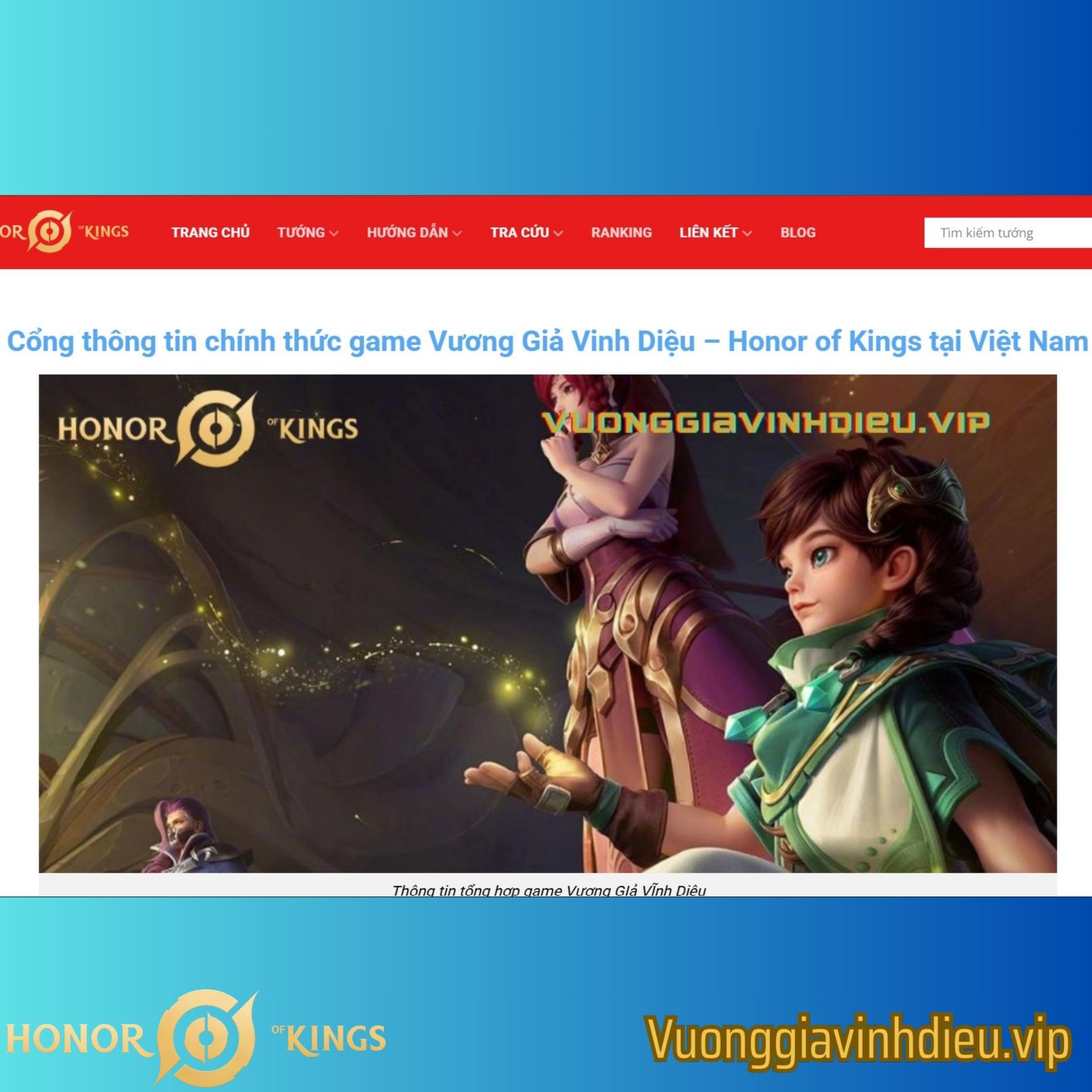 Vương Giả Vinh Diệu Vip - Thông tin tổng hợp việt hóa