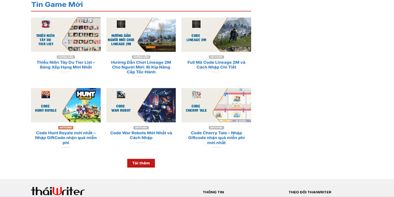 Thái Writer đơn giản hóa mọi tựa game cho người chơi