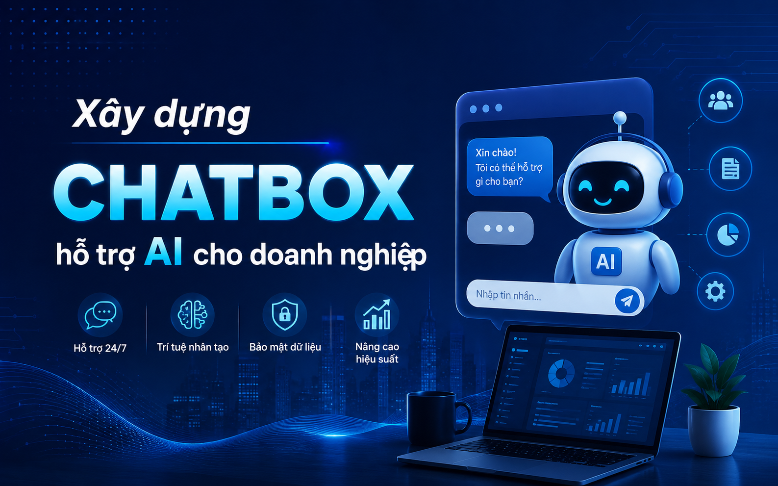 Xây dựng chatbox hỗ trợ AI cho doanh nghiệp