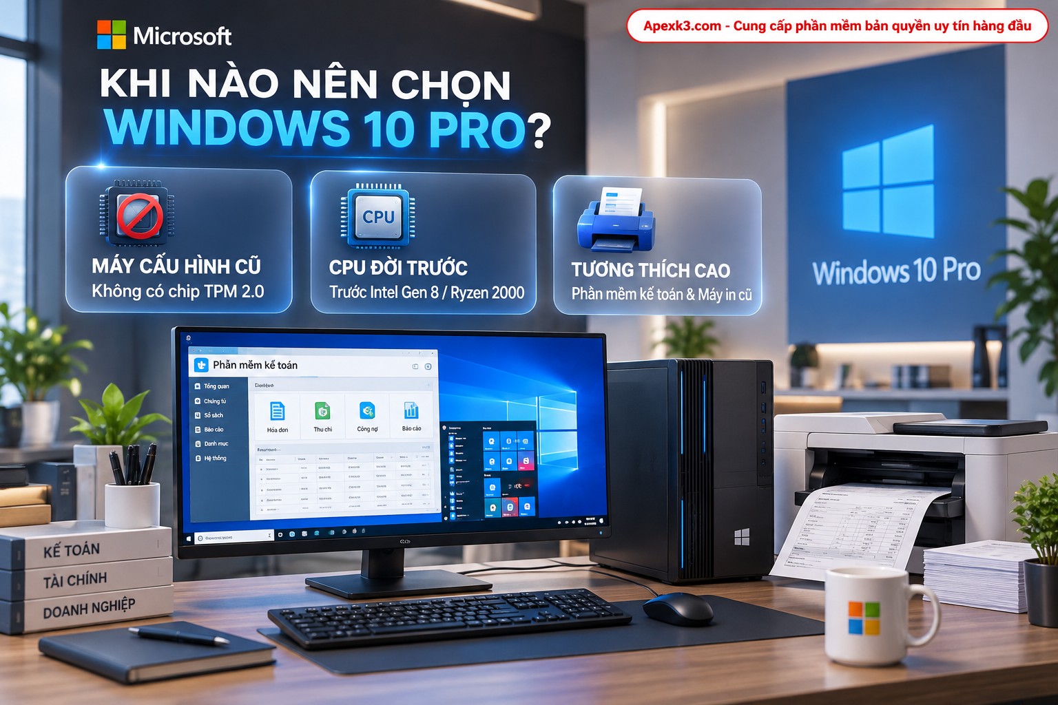 Khi nào vẫn nên chọn Windows 10 Pro